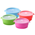 Factory Suction Bowls for Baby Toddler Self-Feeding, 100% Leak-Proof Silicone Bowl, Dishwasher Microwave Safe